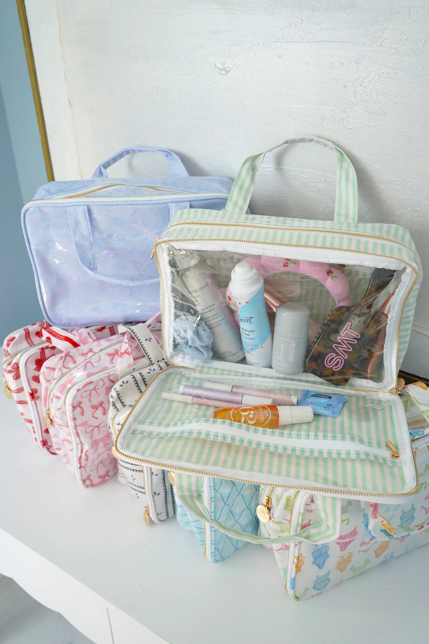 Clear Coat Toiletry Case | KenzKustomz