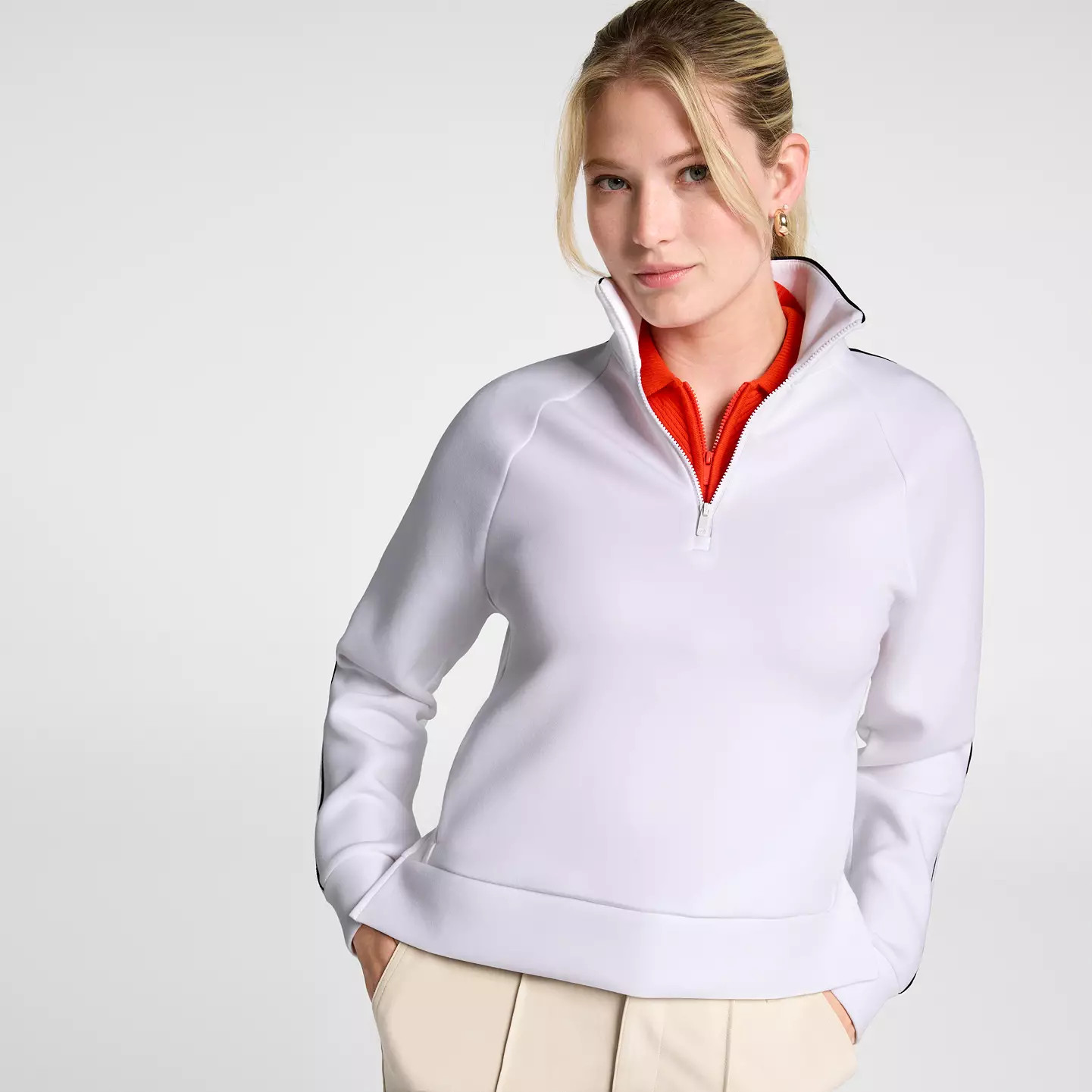 CALIA Women's Golf Soft Scuba 1/4 Zip Sweatshirt | DICK'S Sporting Goods