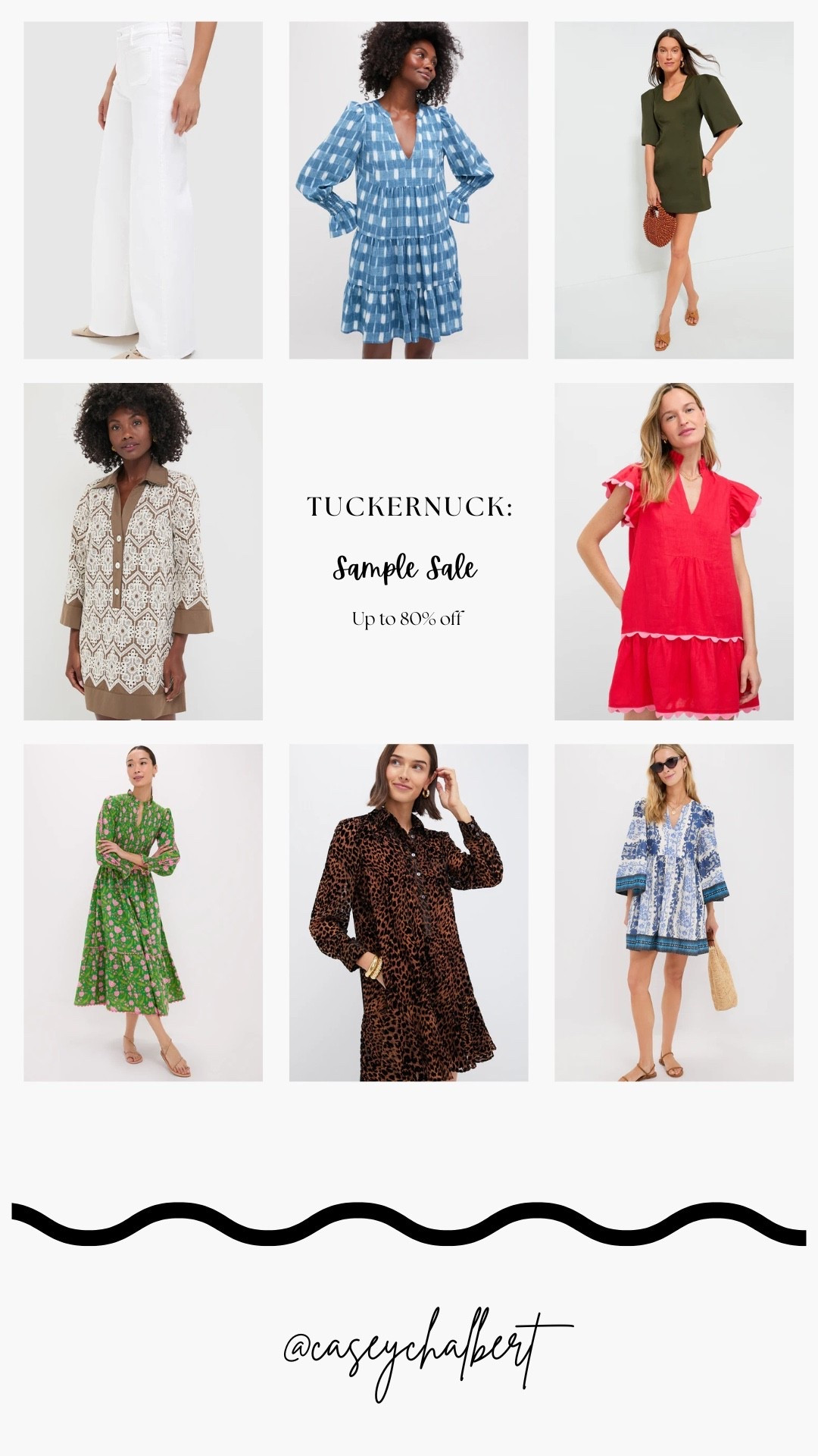 Tuckernuck sample sale! Up to 80% off 

Women’s clothes, dresses, shoes 

#LTKShoeCrush #LTKSaleAlert