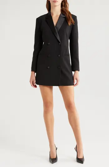 French Connection Carey Long Sleeve Blazer Minidress | Nordstrom | Nordstrom