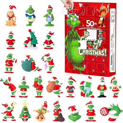Christmas Advent Calendar 2025,Christmas Countdown Calendars,24 Days Christmas Tree Ornaments,Chr... | Amazon (US)