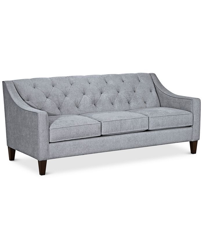 Chloe II 76" Fabric Sofa | Macys (US)