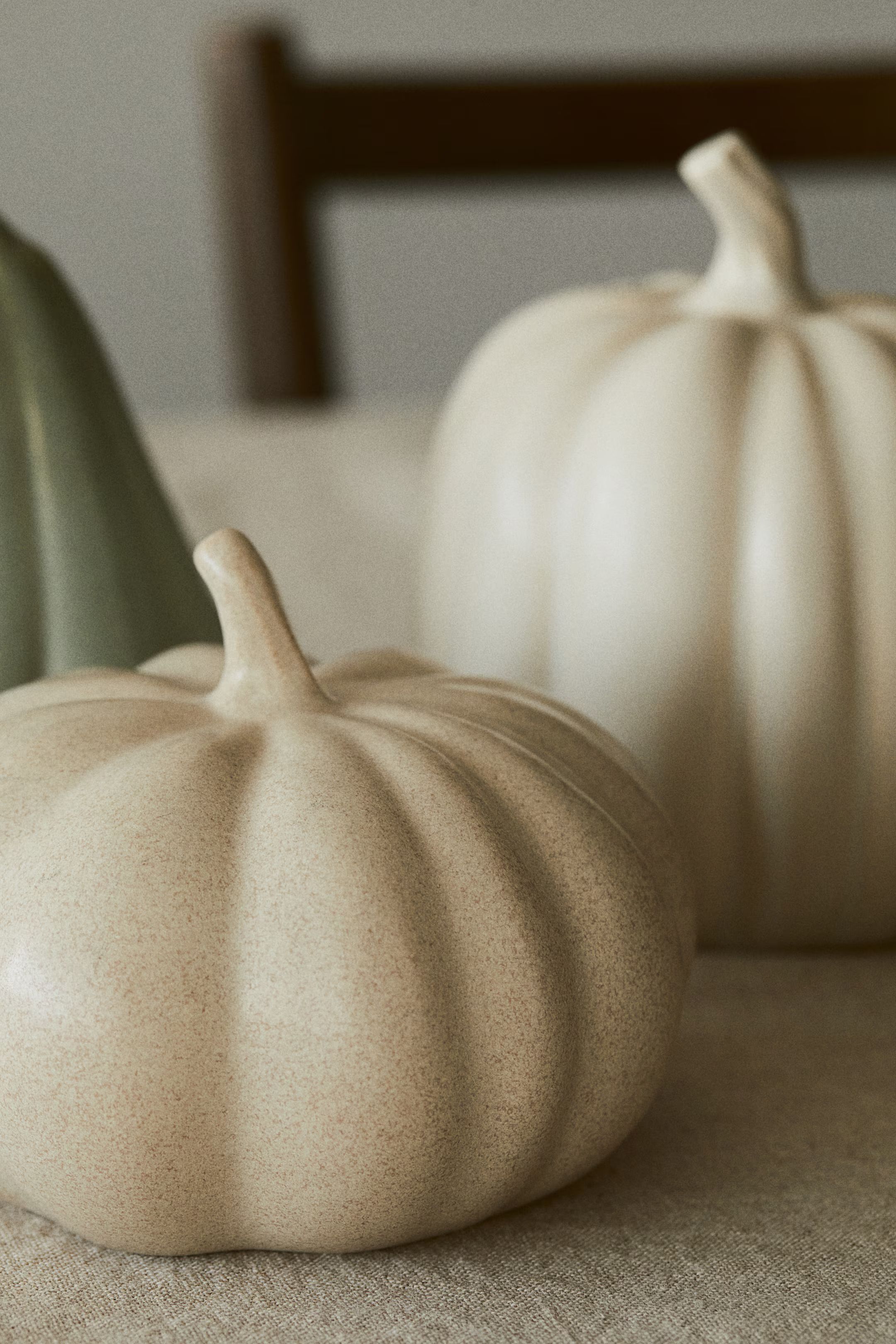 Stoneware Decoration - Beige/pumpkin - Home All | H&M US | H&M (US + CA)