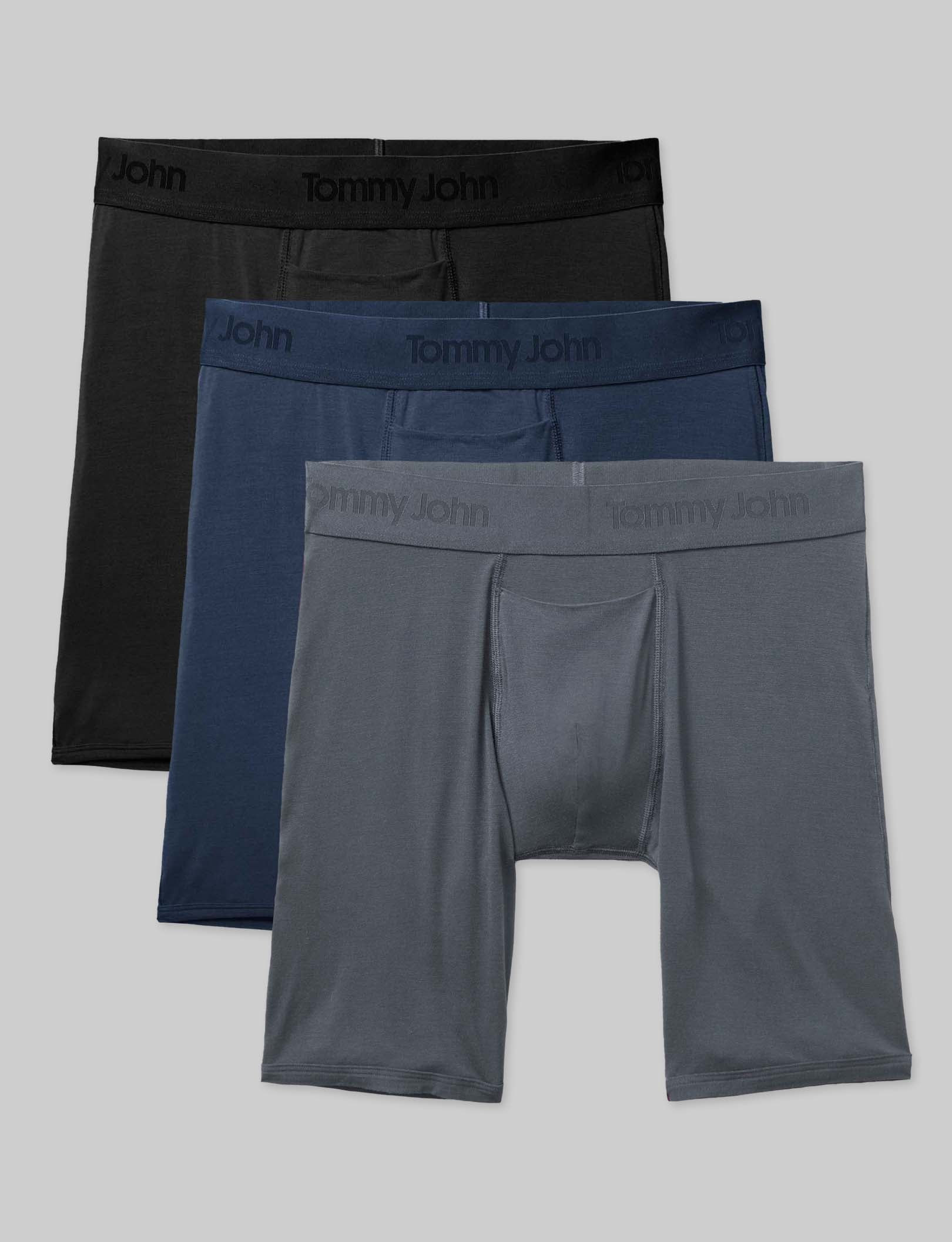Second Skin Boxer Brief 8" (3-Pack) | Tommy John