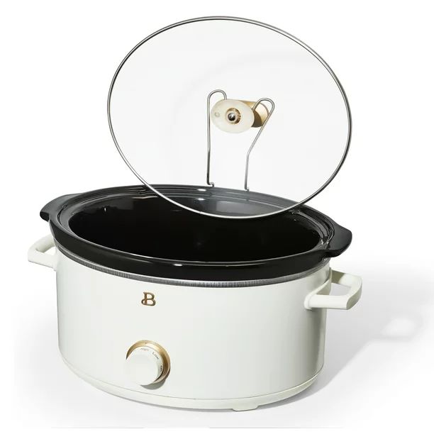 Beautiful 8QT Slow Cooker, White Icing by Drew Barrymore - Walmart.com | Walmart (US)