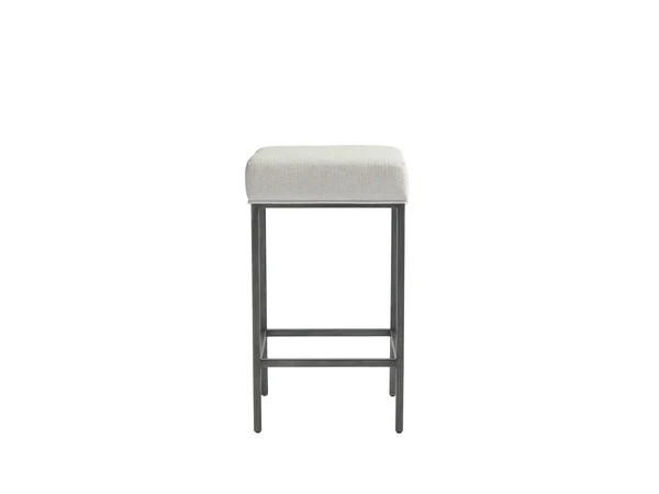 Gallery Engage Console Stool - Gray | Alchemy Fine Home