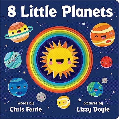 8 Little Planets: A Solar System Book for Kids with Unique Planet Cutouts | Amazon (US)