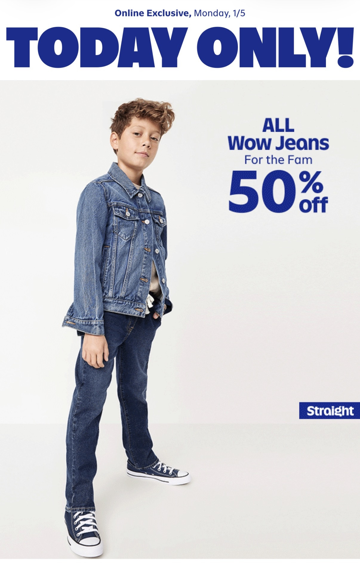 If you’ve been waiting for a sign… this is it 👀👖
50% OFF jeans at Old Navy means comfy, flattering denim for everyday wear without paying full price.
I added all my go-to denim picks to LTK so you can grab the best styles now.

#oldnavysale #denimrefresh #jeansseason #everydaydenim #LTKfashion #LTKfinds #LTKsale #shoppingfavorites #onlineshopping #casualstyle #ShoppingWithPriiincesss #Atlantamom #AtlantaCreator #Atlantacontentcreators

#LTKSaleAlert #LTKKids #LTKMens