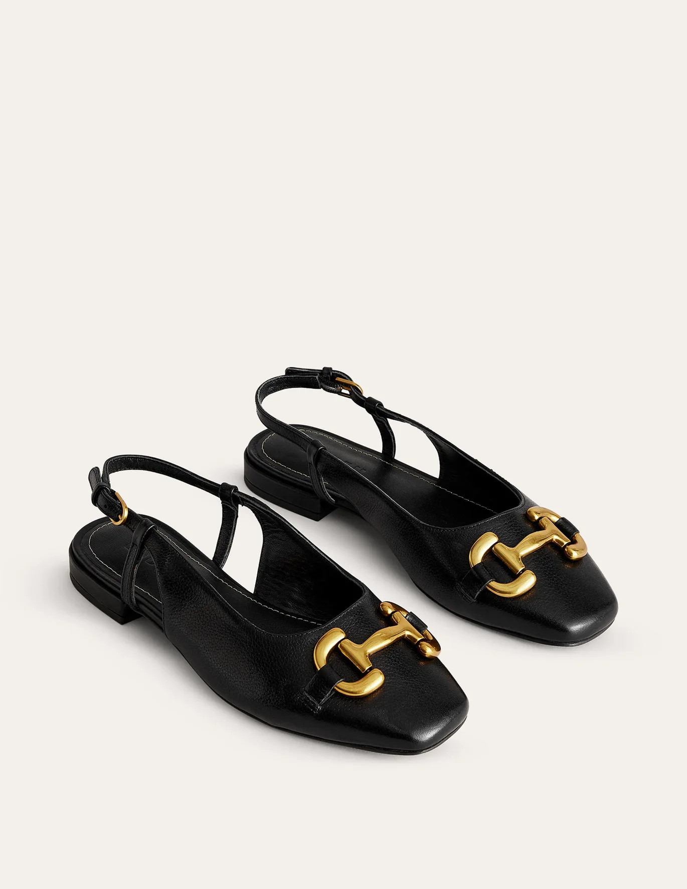 Iris Snaffle Slingback Flats | Boden (US)