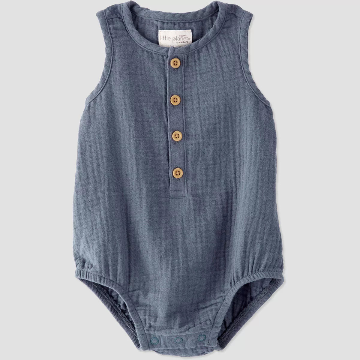 Little Planet by Carter's Organic Baby Gauze Bubble Jumpsuit | Target