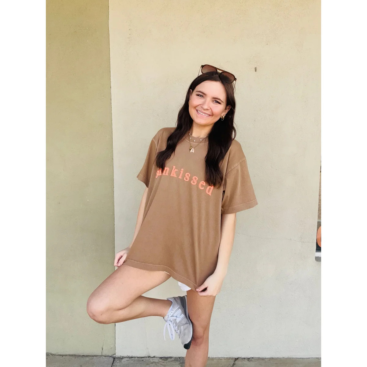 Sunkissed Mock Neck Tee | Southern Roots Clothing Co.