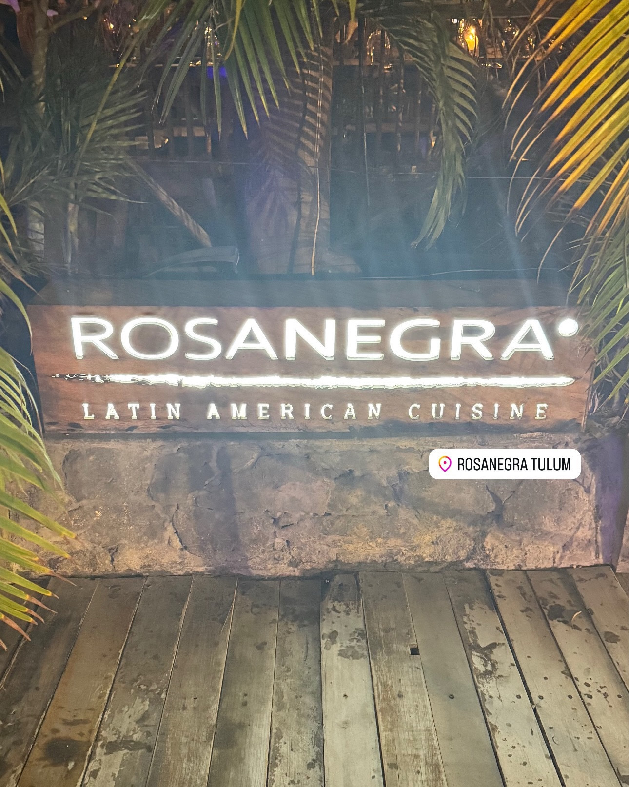 Girls night out in Tulum💃🏽🇲🇽

We had reservations at RosaNegra, a Latin American restaurant, with all the vibes. Food was pretty good and loved the fire & sparklers! Def worth a visit!

#LTKvlog #LTKTravel #LTKBeauty