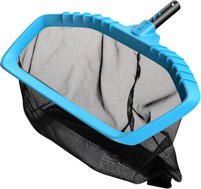 Pool Net, Swimming Pool Skimmer Net with Deep Bag Net for Fast Pool Cleaning, Heavy Duty Pool Cle... | Amazon (US)