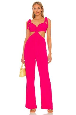 Zola Jumpsuit in Passionfruit Pink | Revolve Clothing (Global)