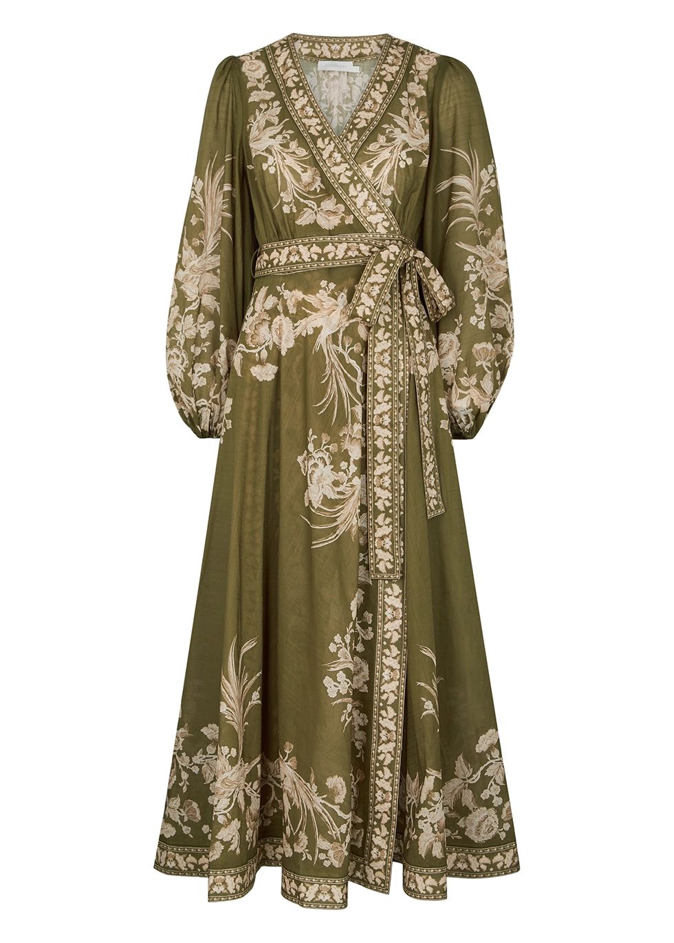 Anneke floral-print cotton wrap dress | Harvey Nichols US