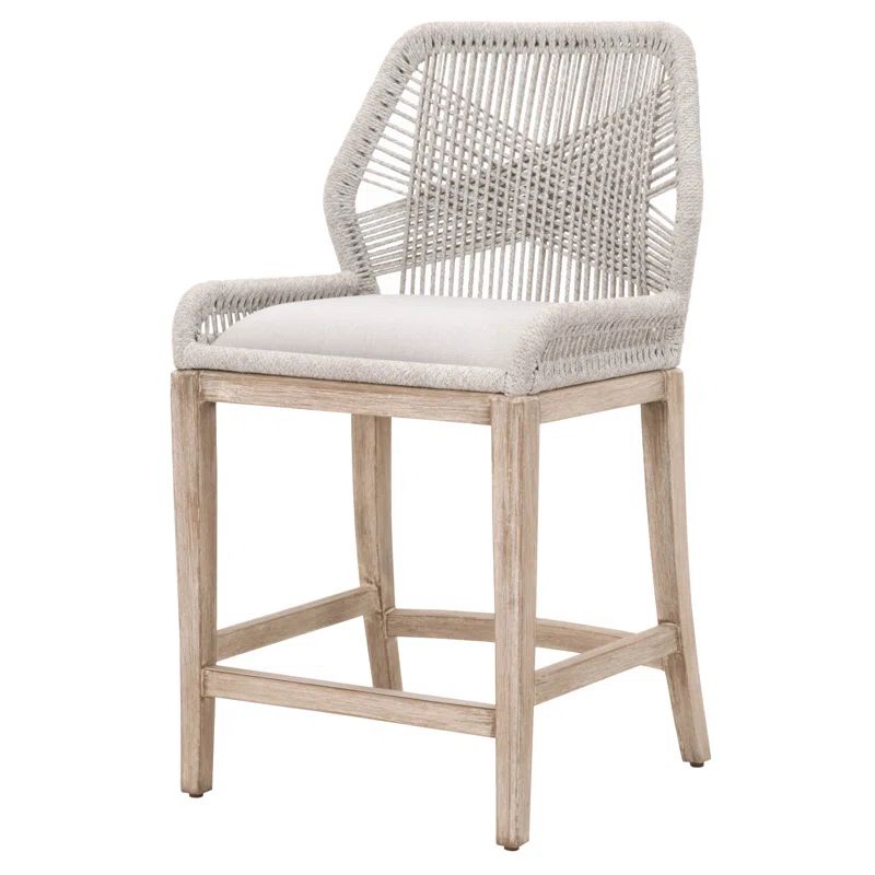 Shawna Upholstered Counter Stool with Metal Frame | Wayfair North America