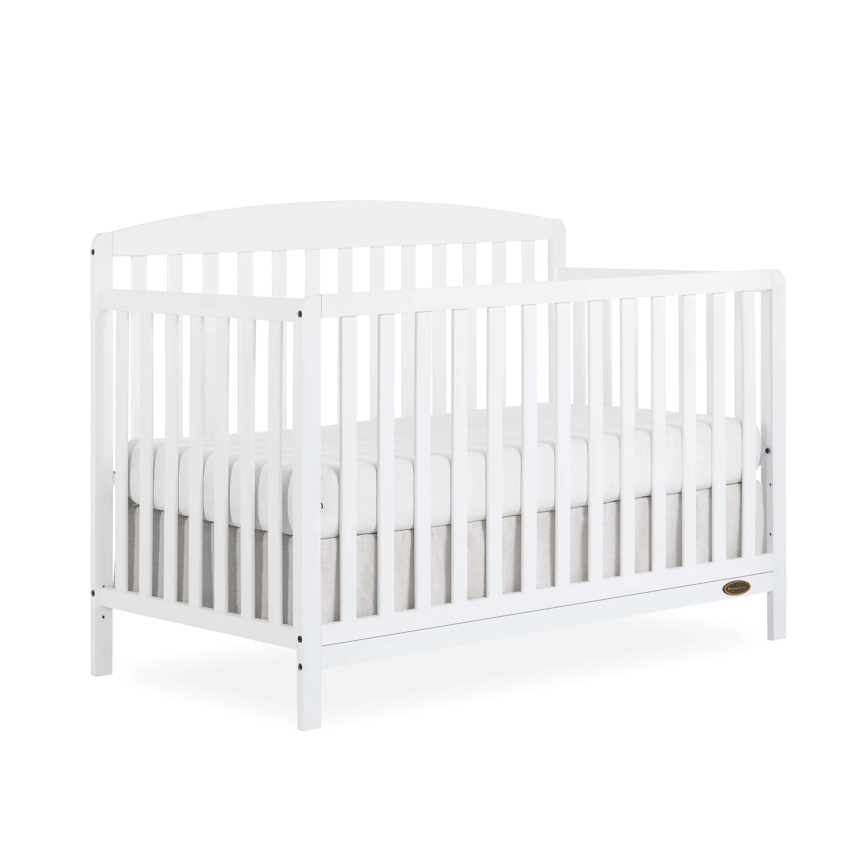 Dream On Me Odelle 5 in 1 Convertible Crib, White | Walmart (US)