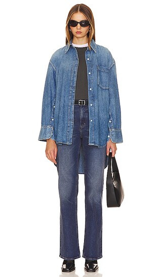 Cocoon Shirt in Somerset | Revolve Clothing (Global)