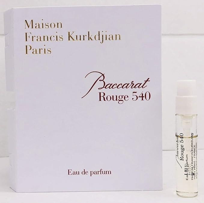 Amazon.com : Maison Francis Kurkdjian BACCARAT ROUGE 540 Eau de Parfum Vial Spray 2ml / 0.06 fl o... | Amazon (US)