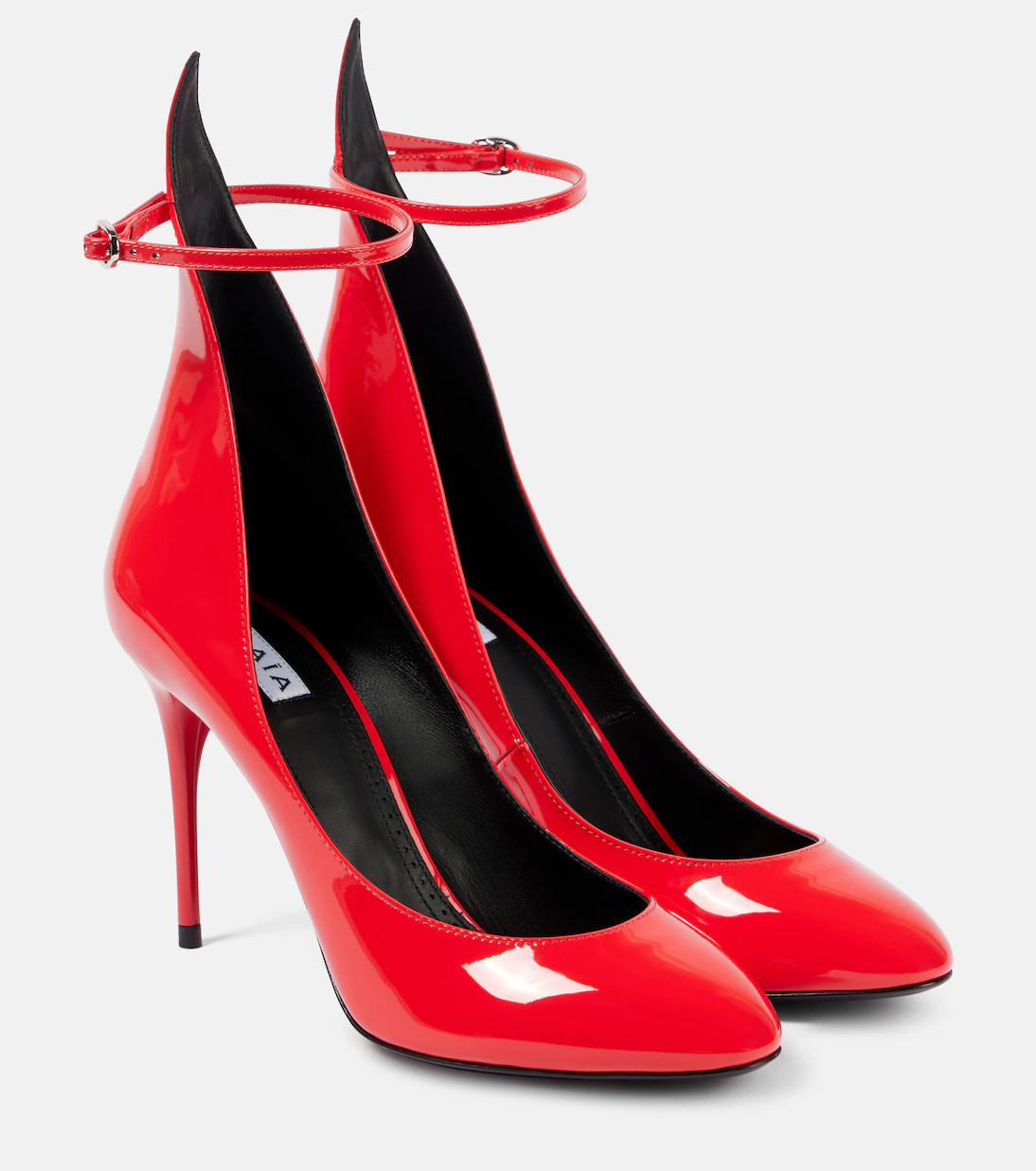 Decollete patent leather pumps | Mytheresa (US/CA)