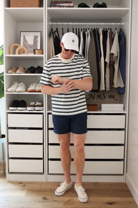 Casual summer outfit with striped tee!

#LTKMens