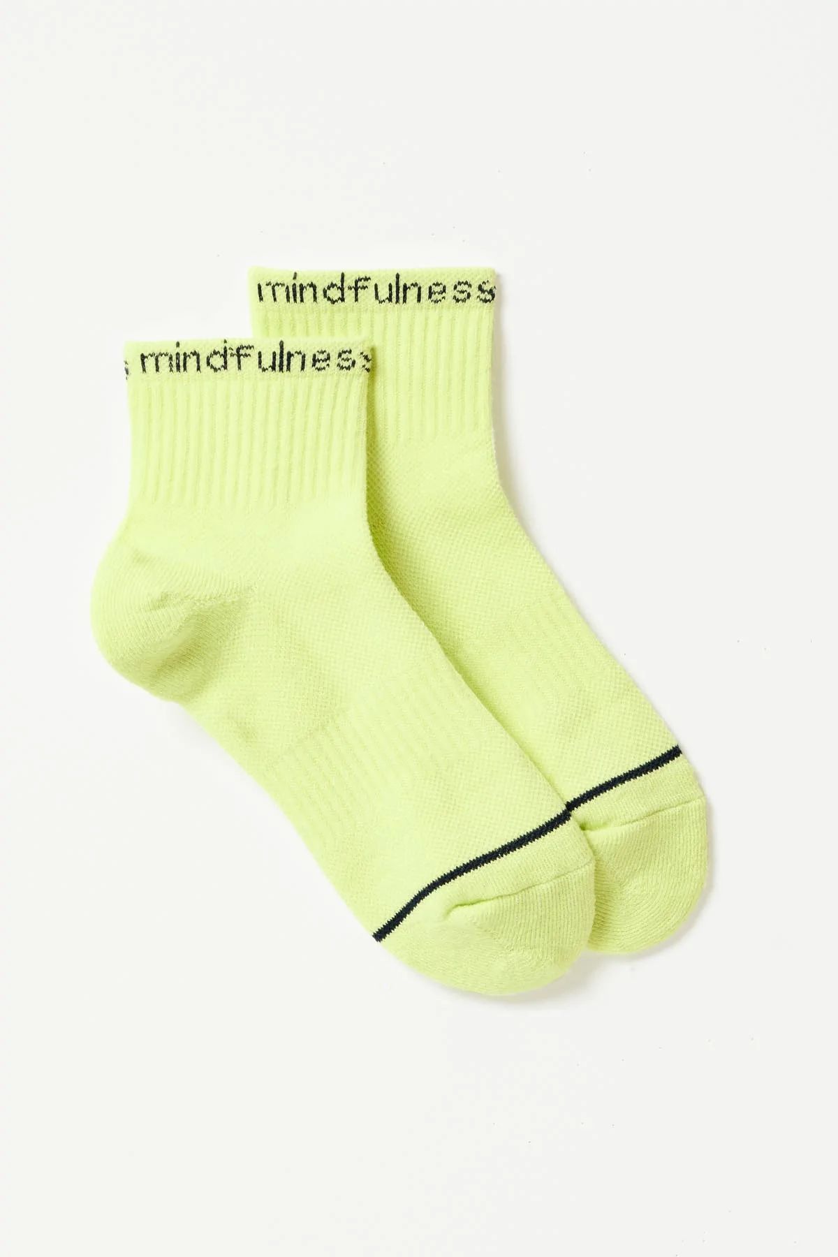 Glow Mindfulness Quarter Crew Sock | Girlfriend Collective
