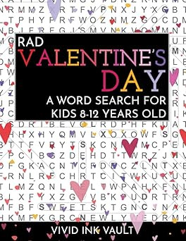 Rad Valentine's Day - A Word Search for Kids 8-12 Years Old (Rad Holiday Word Searches for Kids 8... | Amazon (US)