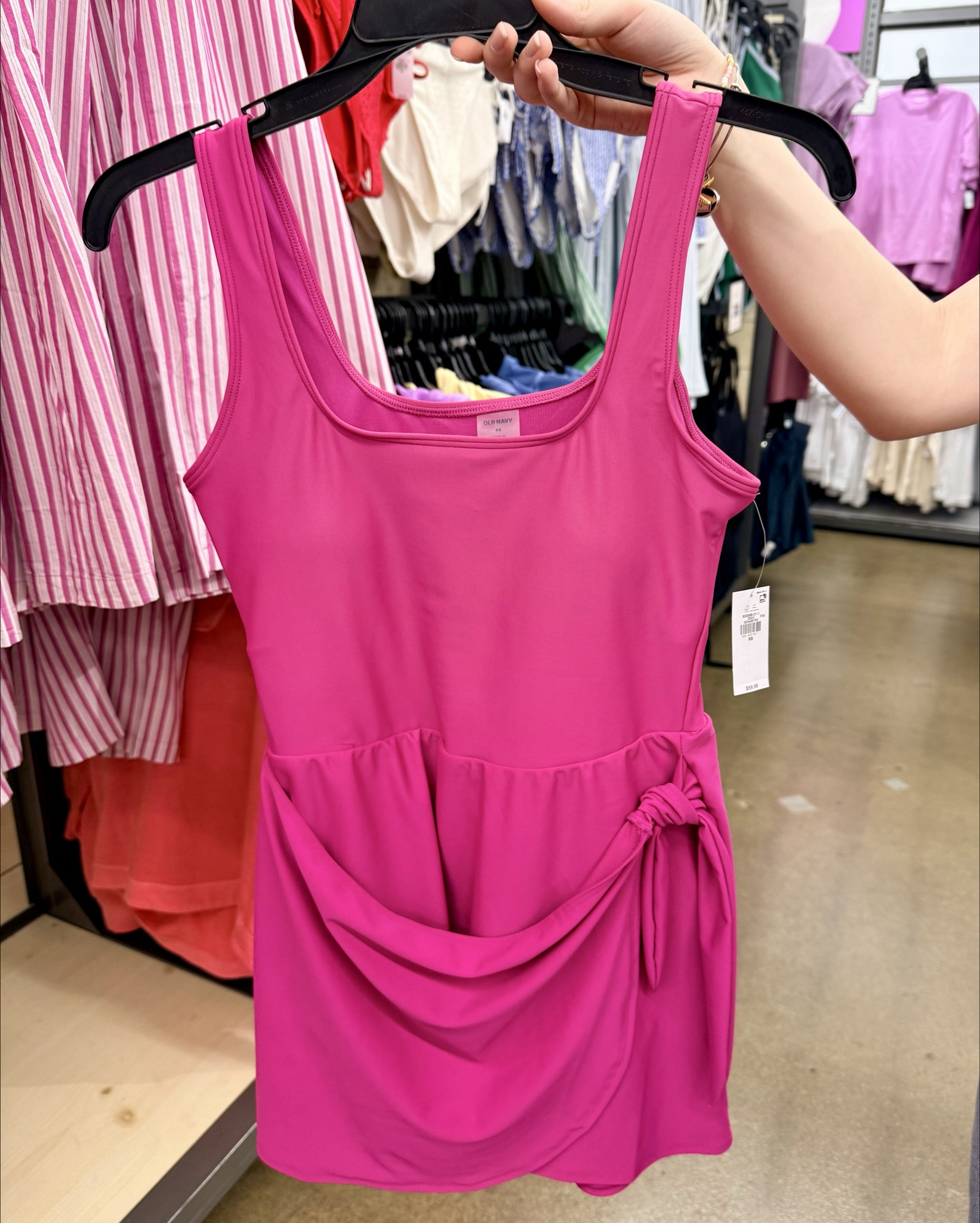 Modest one piece swimsuits and coverups from Old Navy on sale. 




Matte Side-Tie Swim Dress, modest swim, old navy swim 

#LTKSwim #LTKSaleAlert #LTKSeasonal