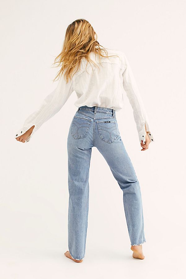 Rolla's Classic Straight Jeans | Free People (Global - UK&FR Excluded)