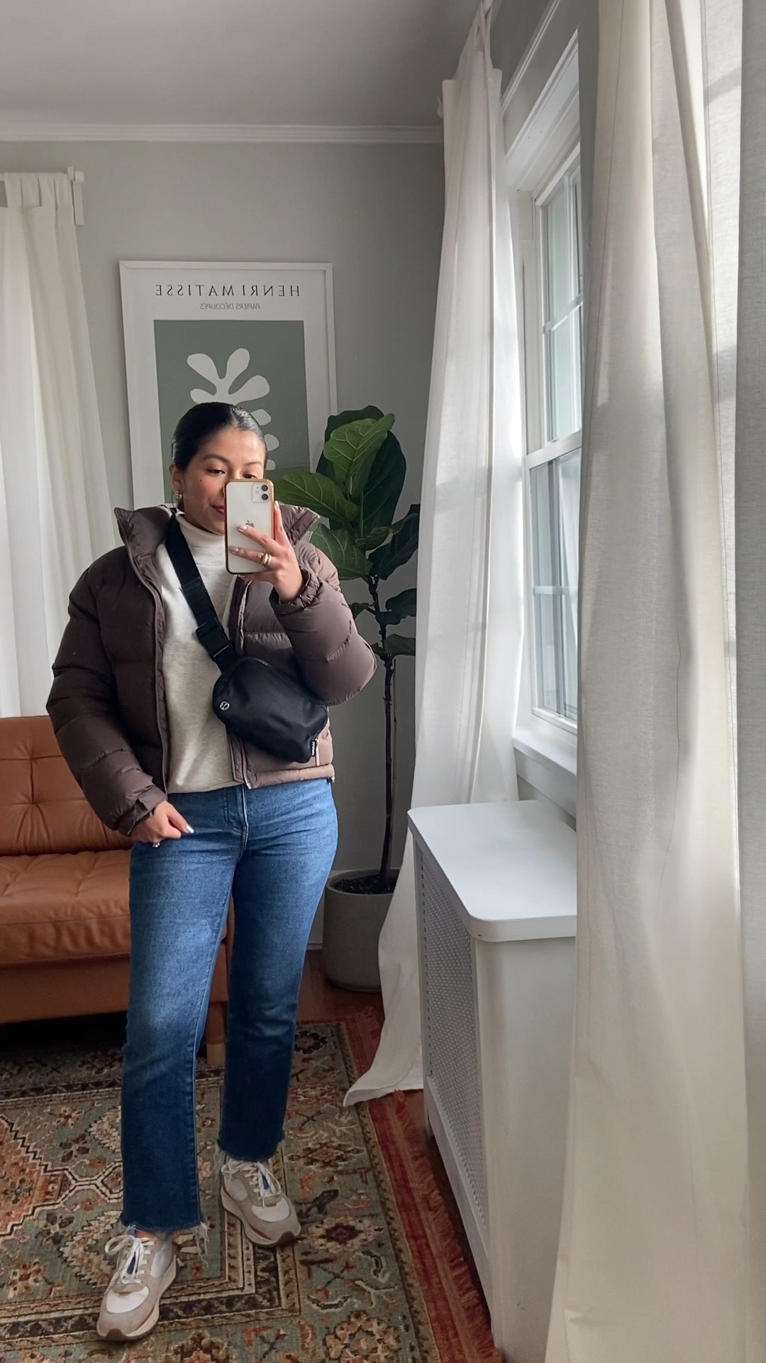 Simple cozy outfit of the day. Sweatshirt and turtleneck are everlane both are on sale   Jeans and sneakers are madewell. Coat is and other stories. 

#LTKFind #LTKSeasonal #LTKsalealert