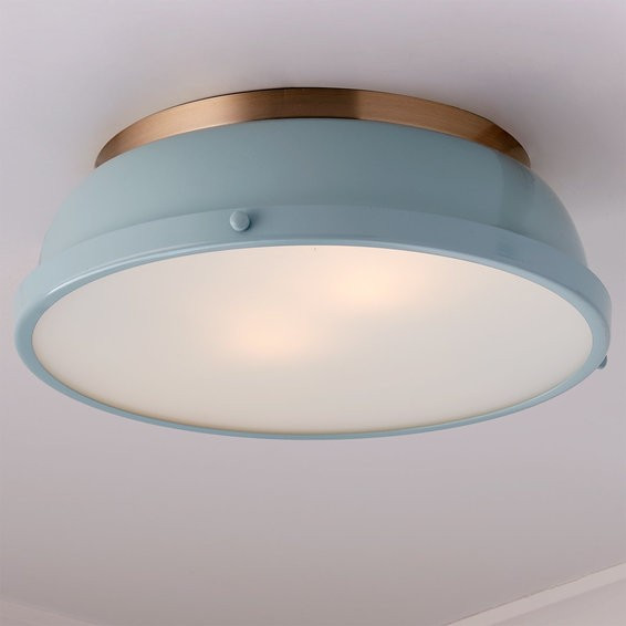 Classic Dome Enameled Ceiling Light | Shades of Light