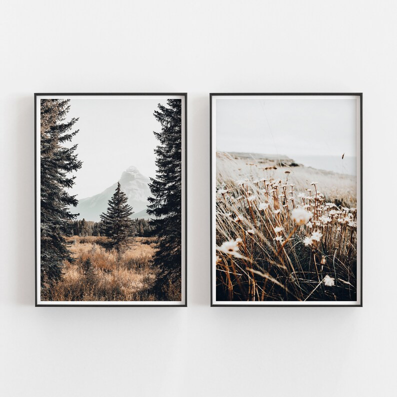 Nature Art Print Set of 2 Photography Instant Art INSTANT | Etsy | Etsy (US)