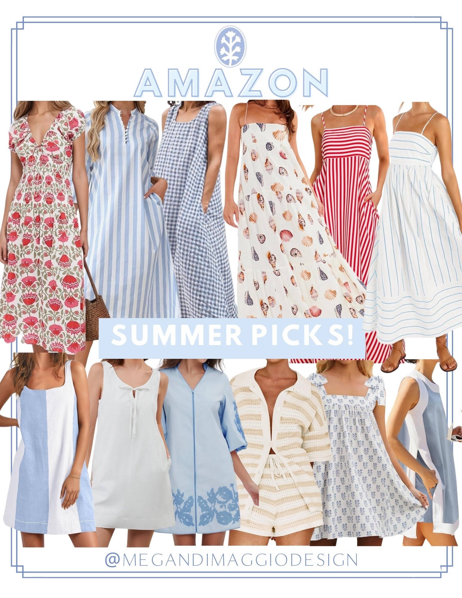Preppy red, white & blue look for less summer dresses!! So many great choices for resort wear and cover ups too! #founditonamazon

#LTKFindsUnder100 #LTKStyleTip #LTKSummerEdit