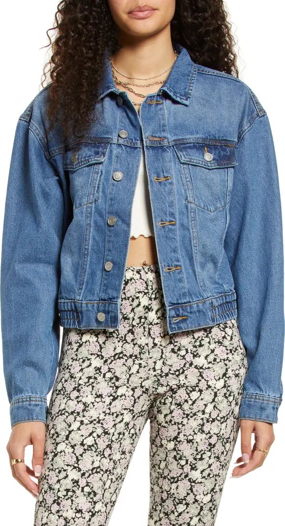 BP. Women's Denim Trucker Jacket | Nordstrom | Nordstrom