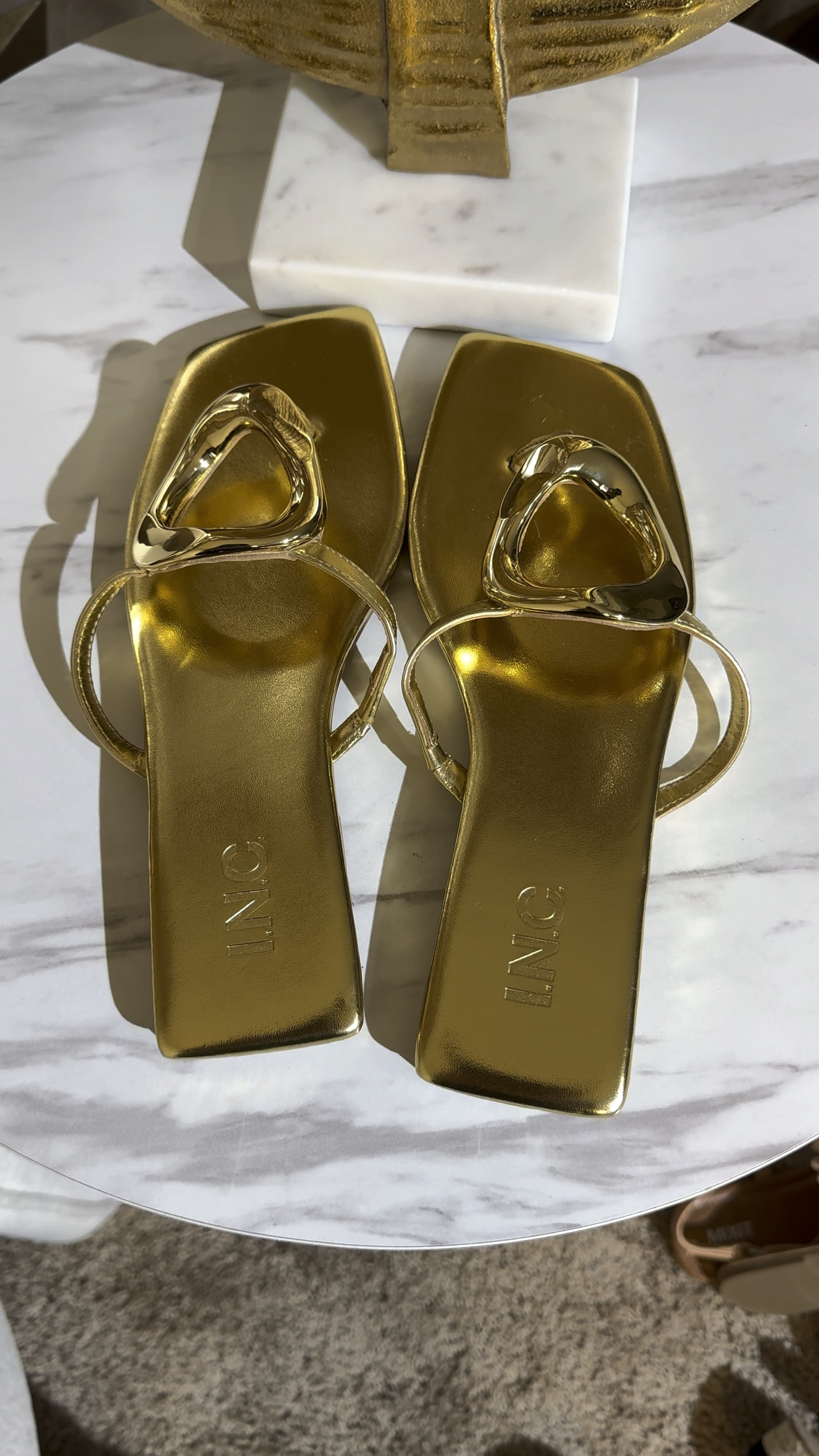 Luxe Gold Sandals- Resortwear, vacation looks

#LTKFindsUnder50 #LTKMidsize #LTKOver40