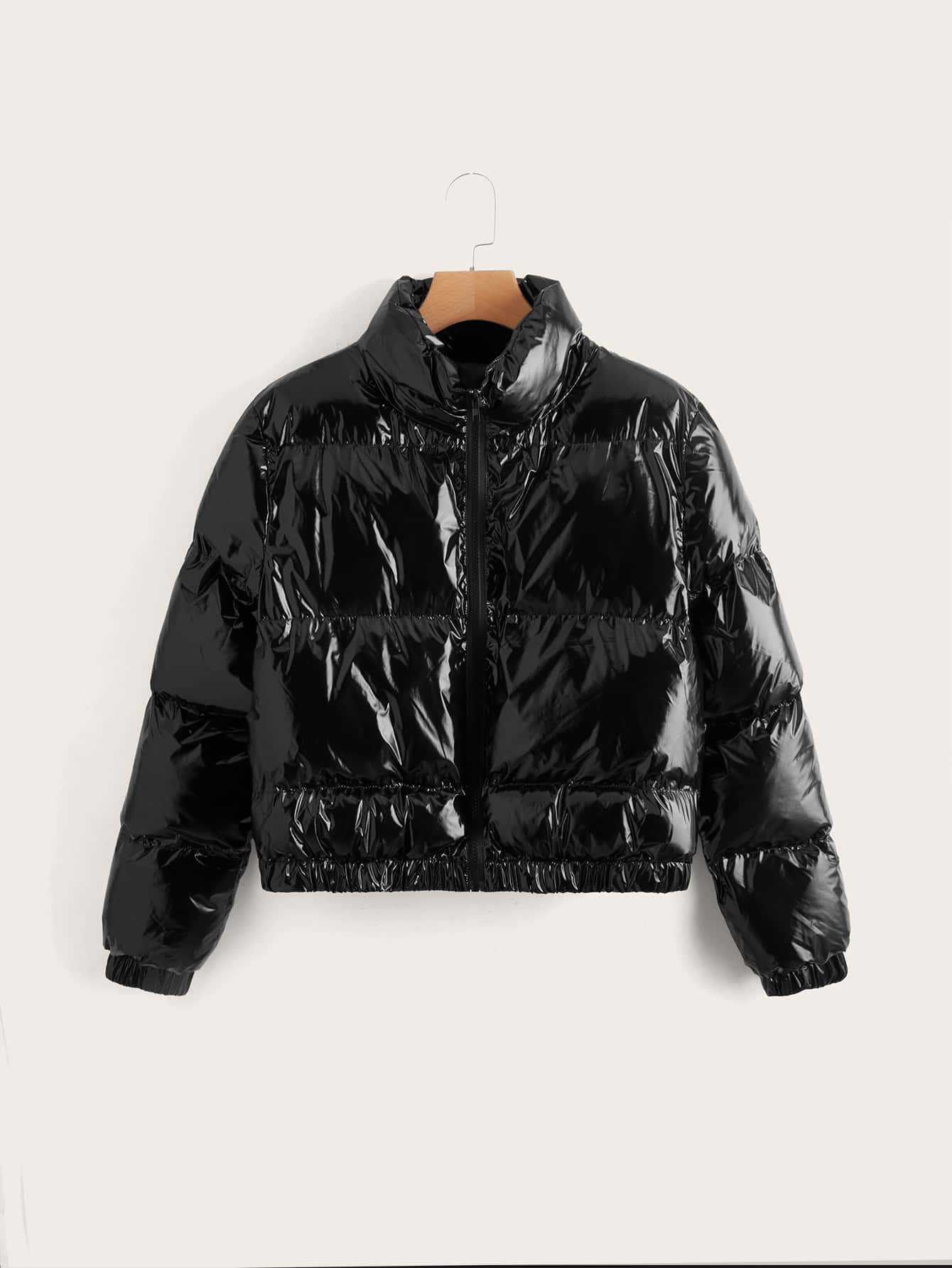 SHEIN x Carly Lawrence SHEIN EZwear Autumn & Winter Fashionable Leopard Print Short Jacket | SHEIN