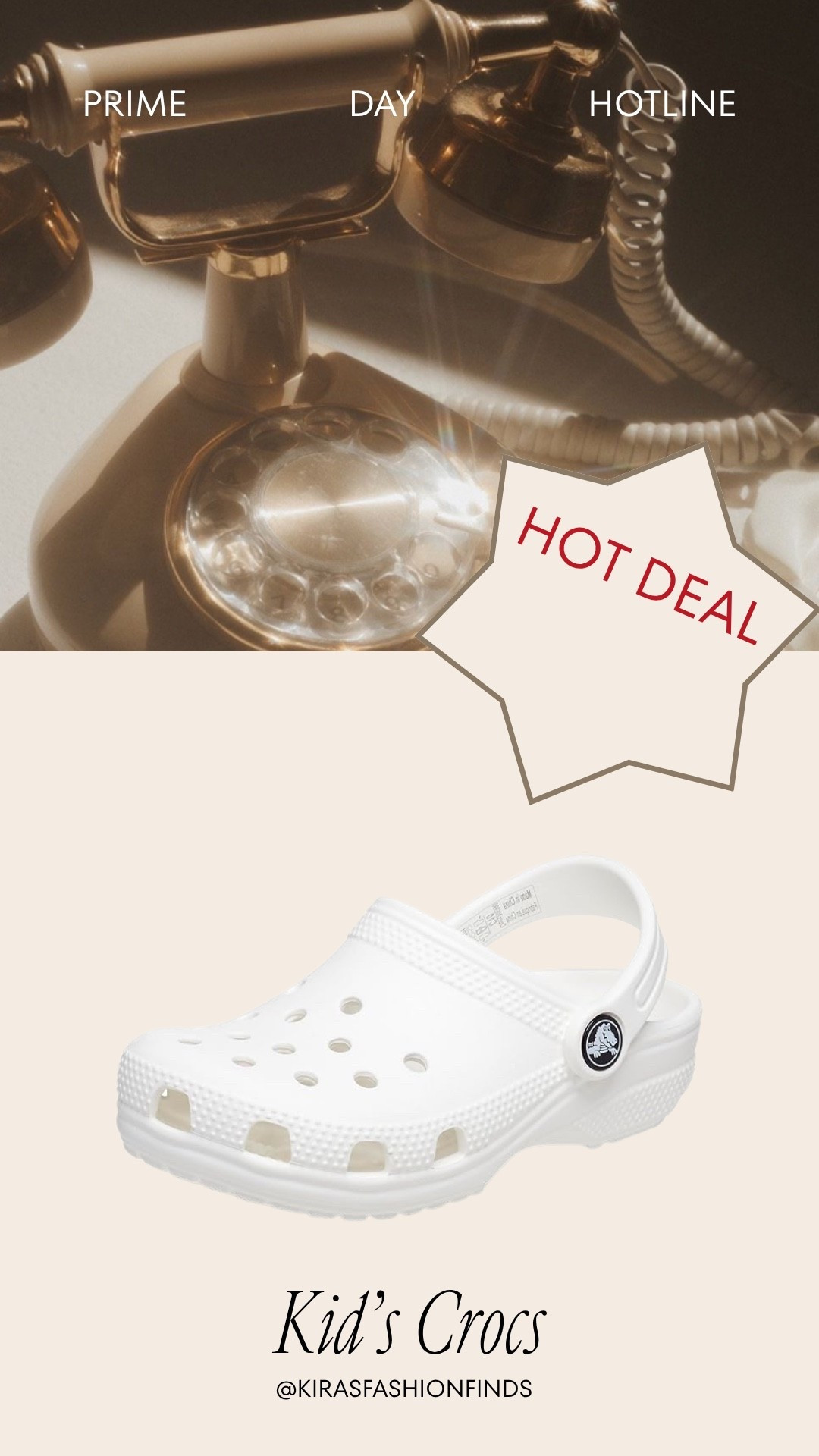 ☎️ PRIME DAY HOTLINE ☎️

Today’s hot deal is too good to miss 🔥✨

shop before the price changes!