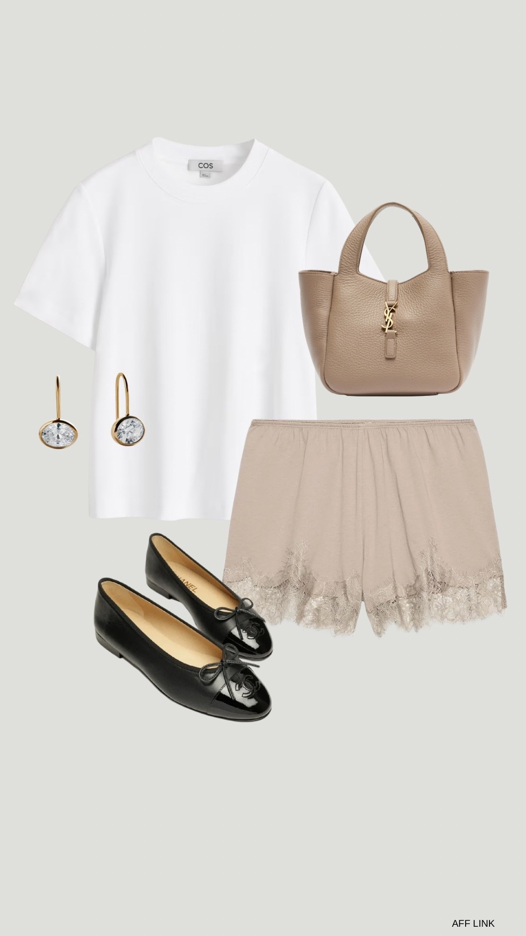 NEW TAUPE LACE HEM SATIN SHORTS FOR £15.99!!

#LTKeurope #LTKstyletip