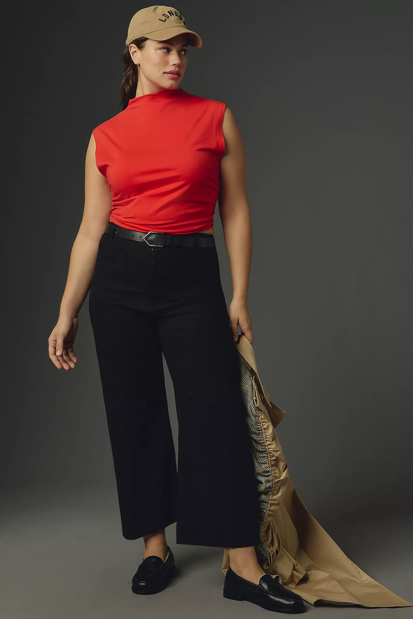 The Colette Cropped Wide-Leg Pants by Maeve | Anthropologie (US)