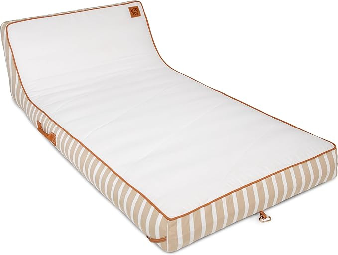 Big Joe Lux Chaise Premium Inflatable Pool Float, Durable UV Protected Polyester Blend | Amazon (US)