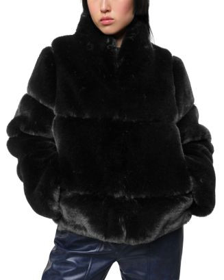 Sai Short Faux Fur Coat | Bloomingdale's (US)