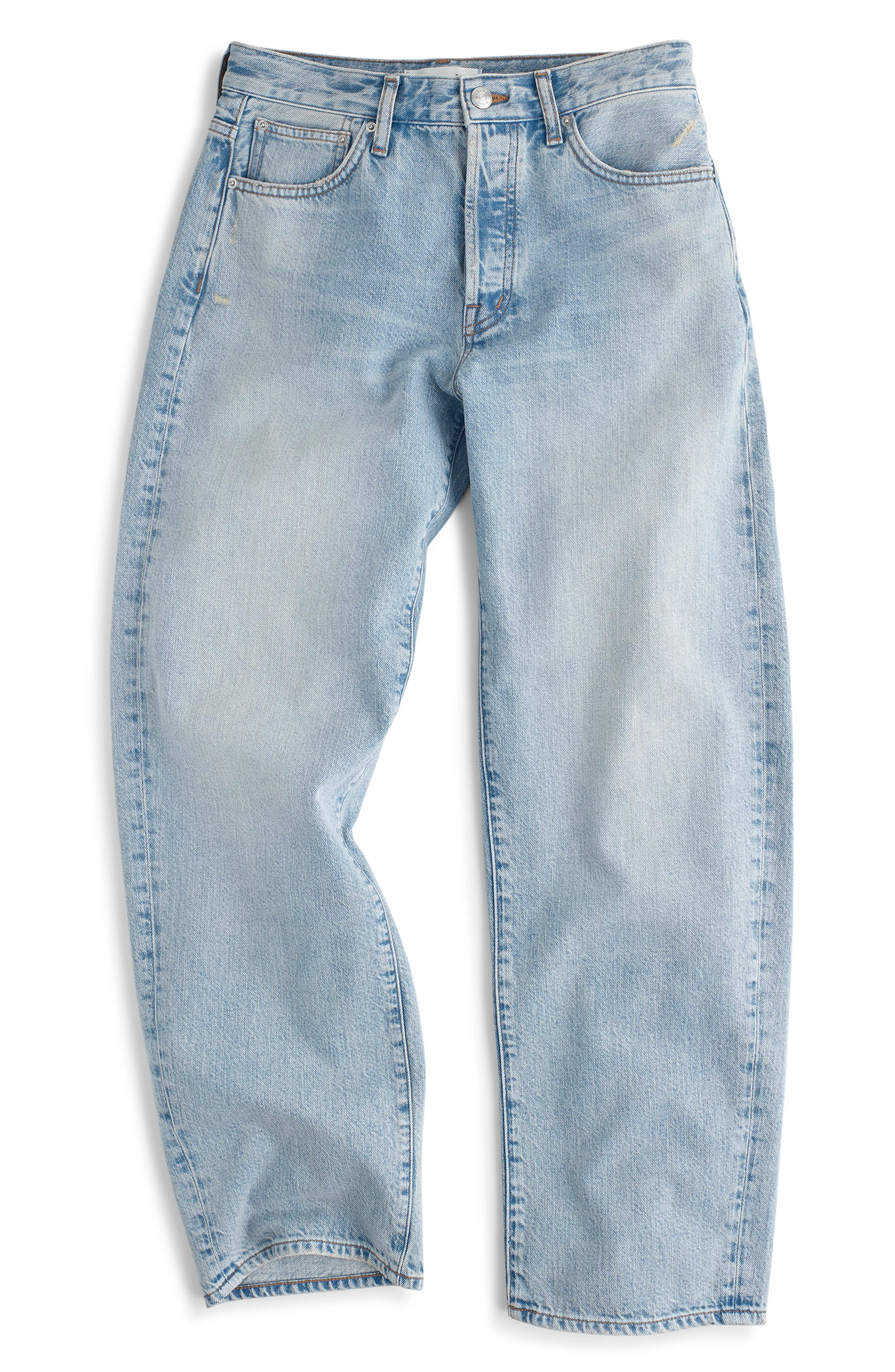 Madewell The Barrel Jeans in Greenwich Wash at Nordstrom, Size 23 | Nordstrom