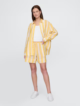 100% Linen Easy Shorts | Gap (US)