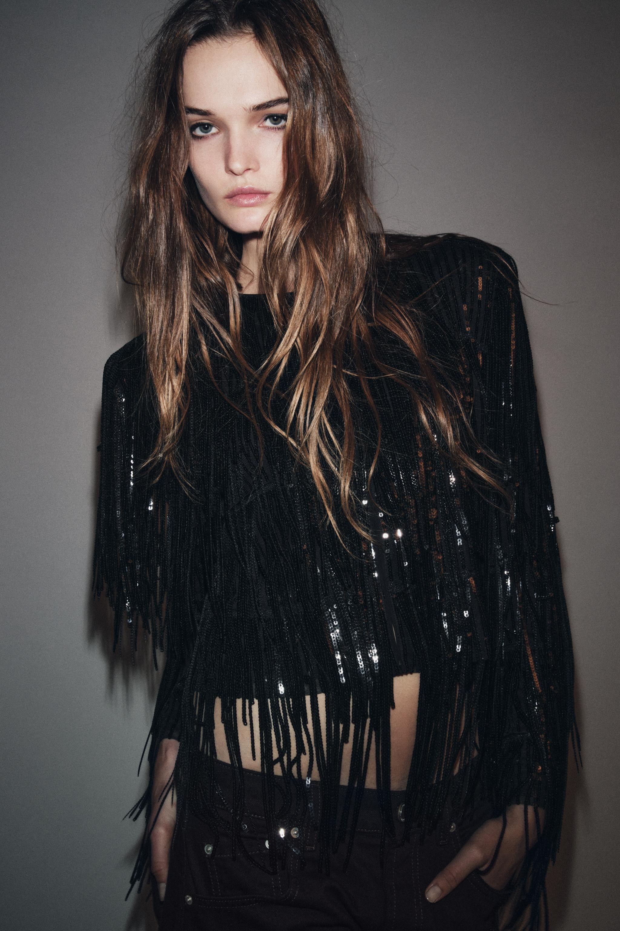 ZW COLLECTION LIMITED EDITION FRINGED JACKET | Zara US