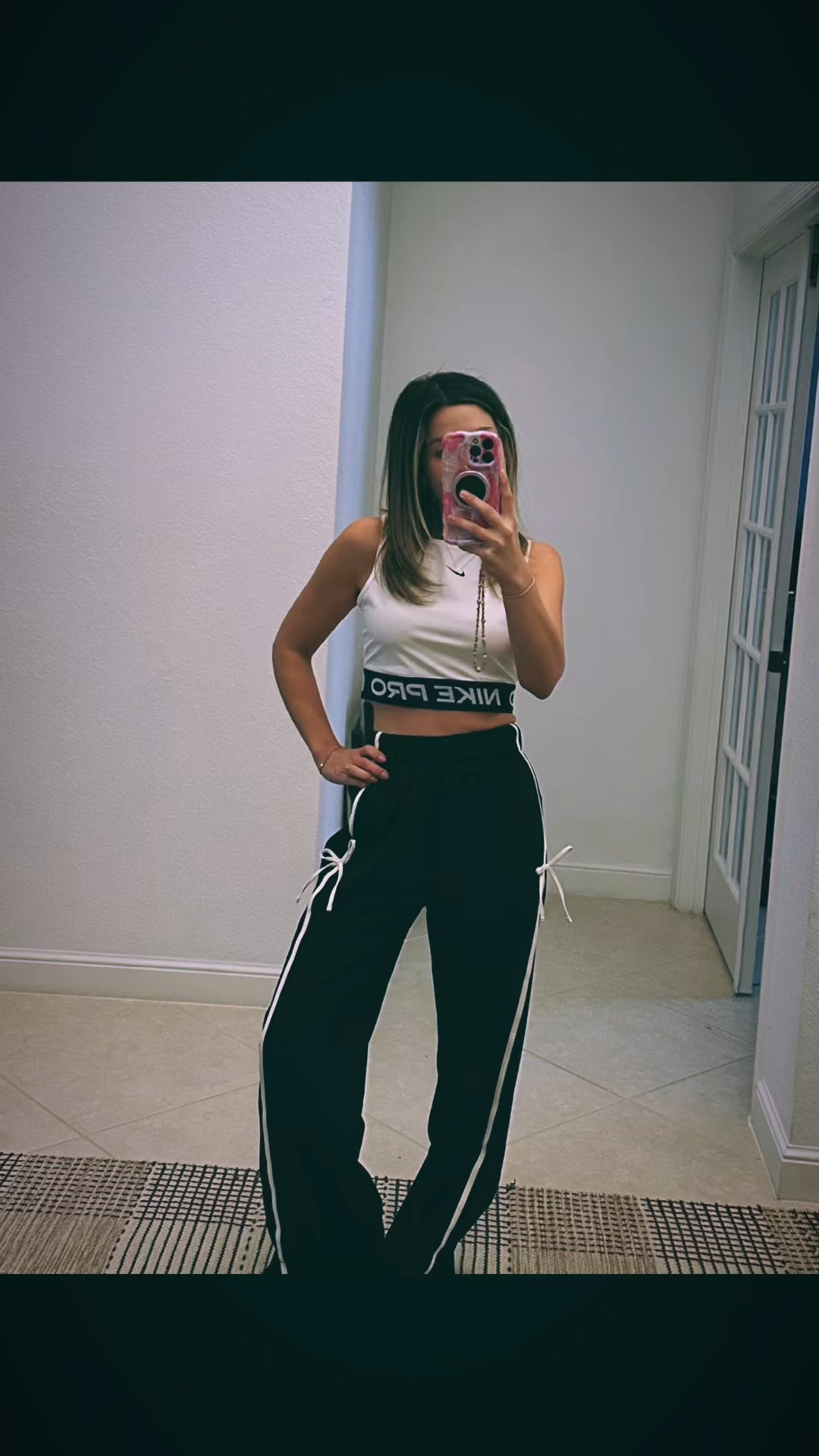 Running errands today but looking cute in my @Target track pants! 

#LTKPetite #LTKmomlife #LTKootd