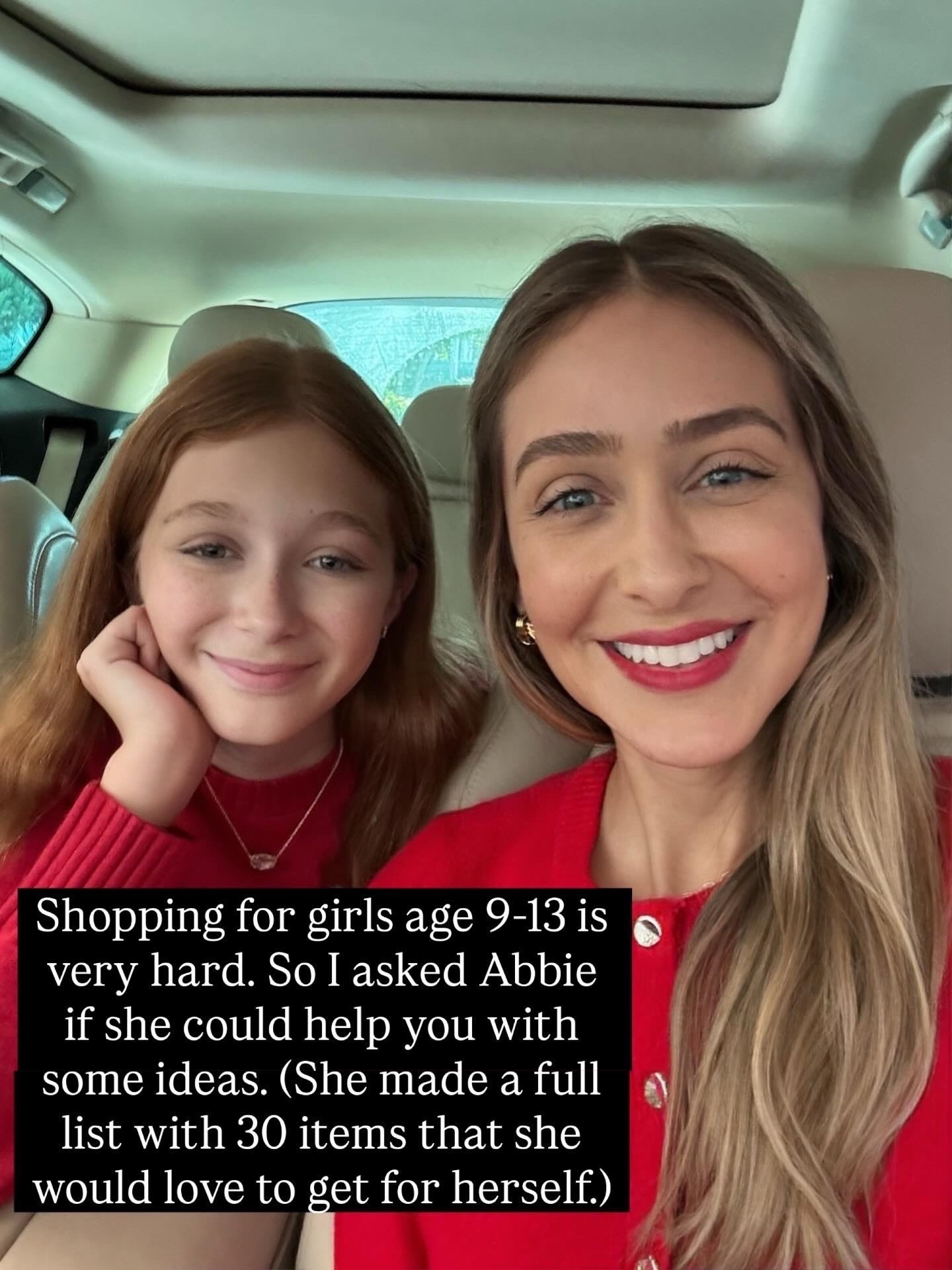 Gift ideas for girls age 9-13
I asked Abbie who is 11 what she would love to get for Christmas 🎁

#LTKHoliday #LTKOver40 #LTKGiftGuide