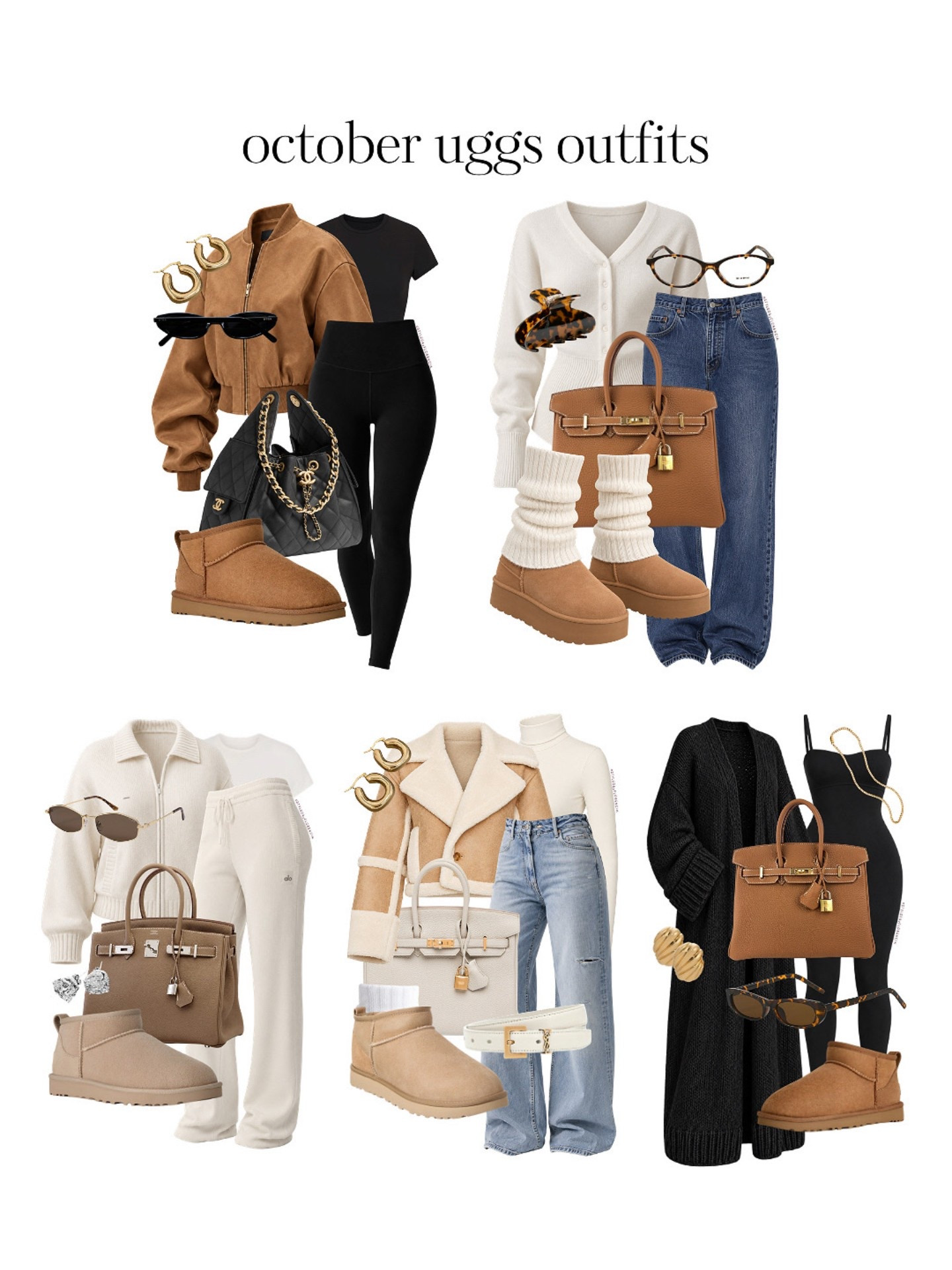 styling uggs for October🧡