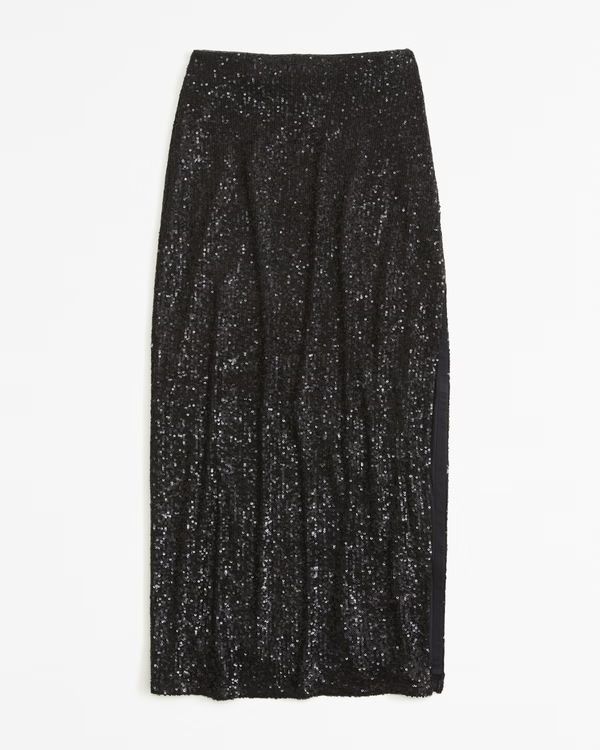 Women's Sequin Maxi Skirt | Women's Up To 30% Off Select Styles | Abercrombie.com | Abercrombie & Fitch (US)