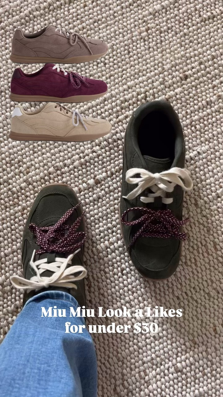 Miu Miu Inspired Look a like Sneakers for under $30

#LTKgrwm #LTKootd #LTKSeasonal