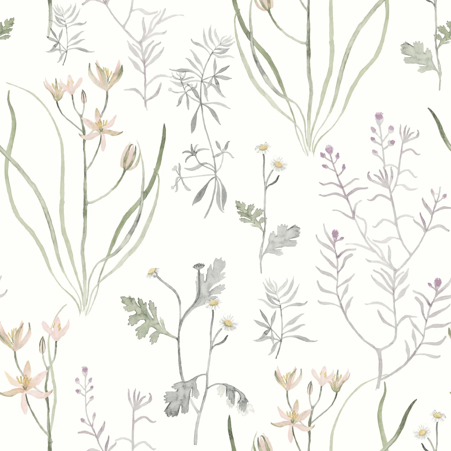 Alpine Botanical Peel & Stick Wallpaper | Wayfair North America